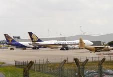 Two Big Guys And A Little One At E.M.A