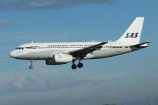 Scandinavian Airlines Systems (retro) A319-132, OY-KBO