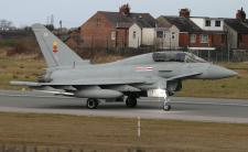 Eurofighter Typhoon T3 # ZK303 @ BAe Warton 06/03/2015.