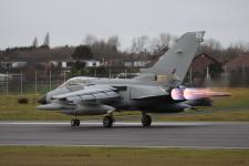 Tornado GR4 # ZD848 @ Warton 19/01/2012.