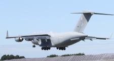Qatar C-17 # A7-MAC @ BAe Warton 03/08/2022