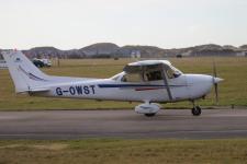 Cessna # G-OWST @ Blackpool 05/02/2018.