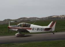 Jodel DR1050-M @ Blackpool 14/04/2011.