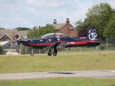 Pilatus PC9 # ZG969 @ Warton 09/06/2011.
